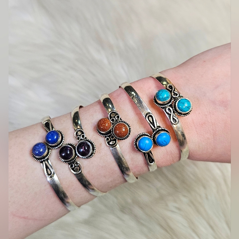 925 Gemstone Bracelet - Picture 2 of 7